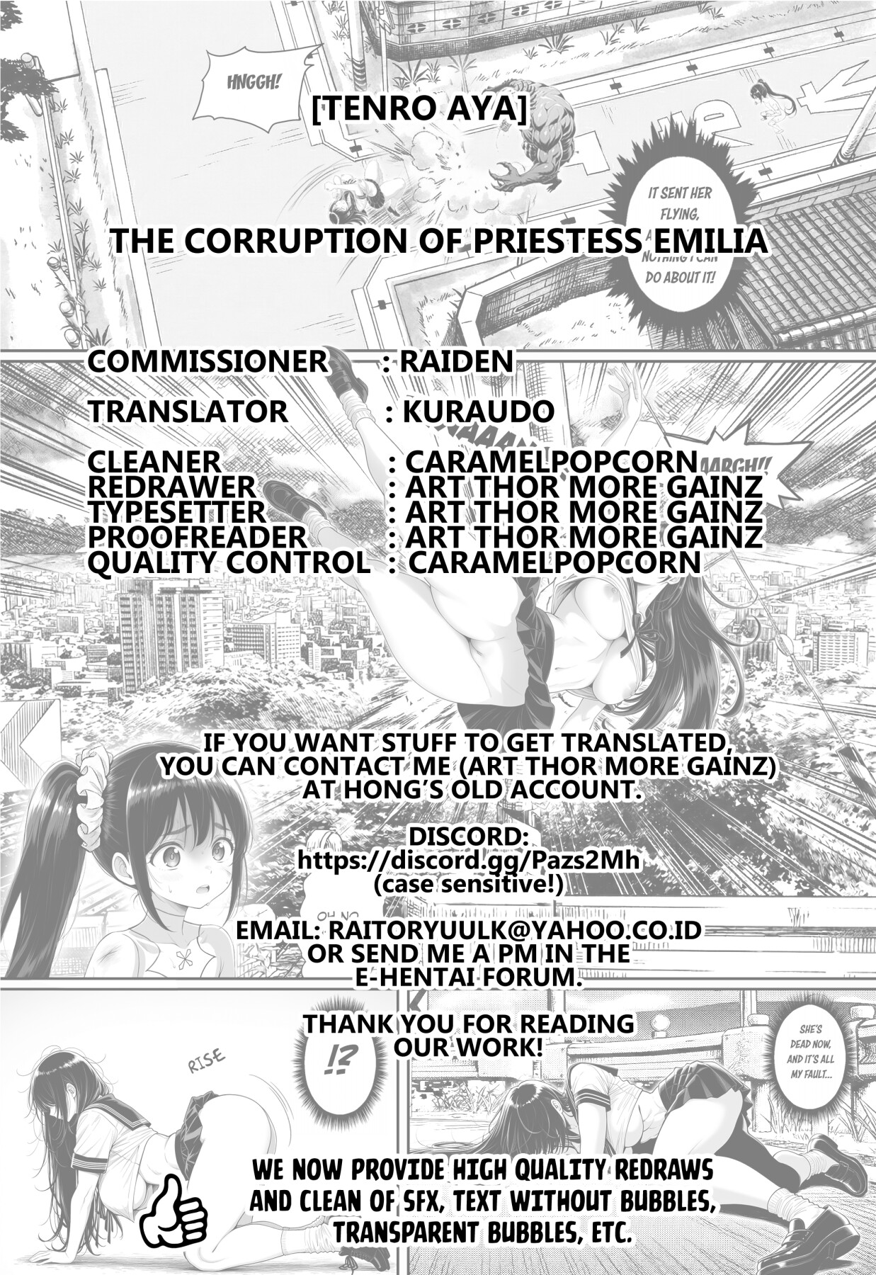 Hentai Manga Comic-The Corruption of Priestess Emilia-Read-21